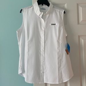 Columbia PFG Collared Tank Top